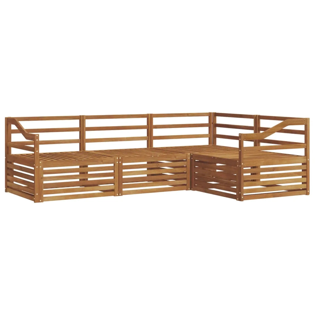 Set di divani da esterno 4 pcs Naturale 3373394