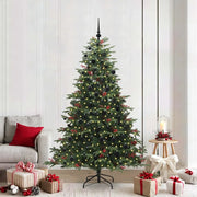 Albero di Natale artificiale con 300 LED Verde 210 cm 3395560