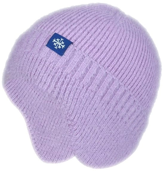 Cappello di lana con protezione auricolare - Cappello unisex - Cappello caldo - Cappello in poliestere - Larghezza 22 cm