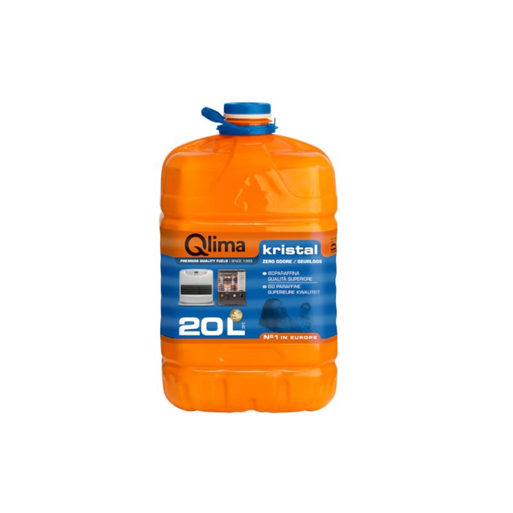 Combustibile liquido inodore universale 20lt Qlima Kristal per stufe