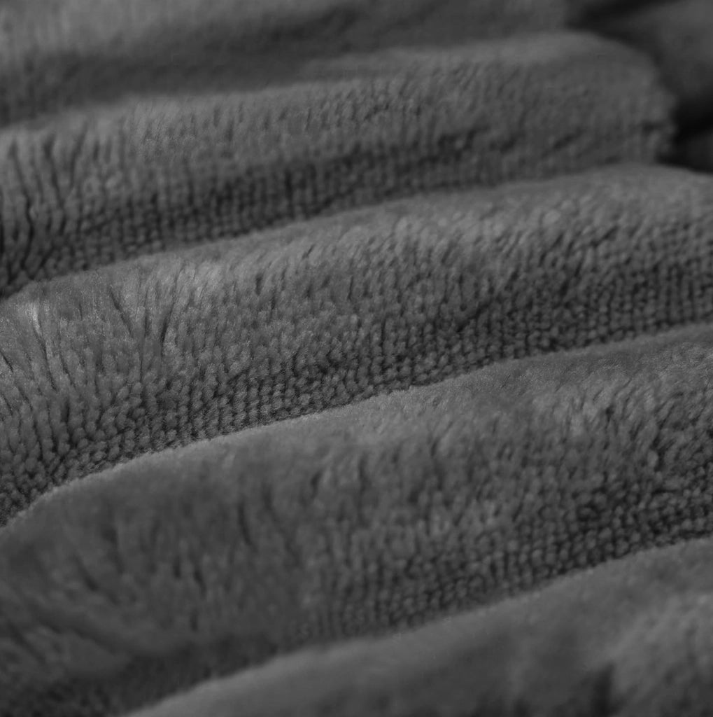 DIVANO ANGOLARE DESTRO Modulare in tessuto Dark Grey