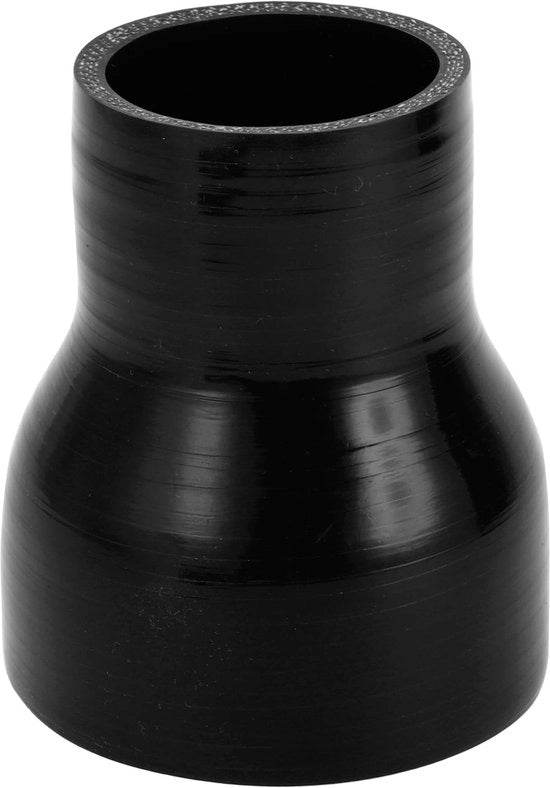 Sostegno per fluido refrigerante in silicone - Diametro interno 51 mm/76 mm - Lunghezza 100 mm - Resistente a temperature fino a 300 °C - Tessuto a più strati - Nero - Sostegno per fluido refrigerante in silicone
