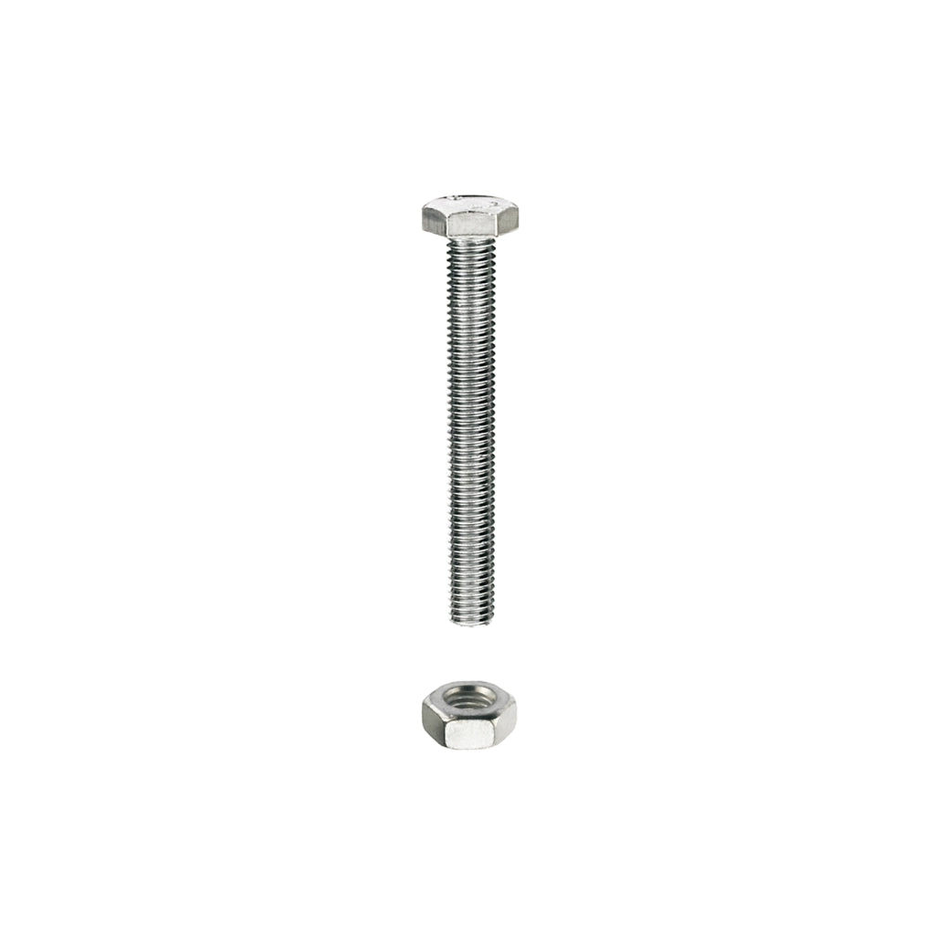 Bulloni testa esagonale M8 x 80 - 4 pz.