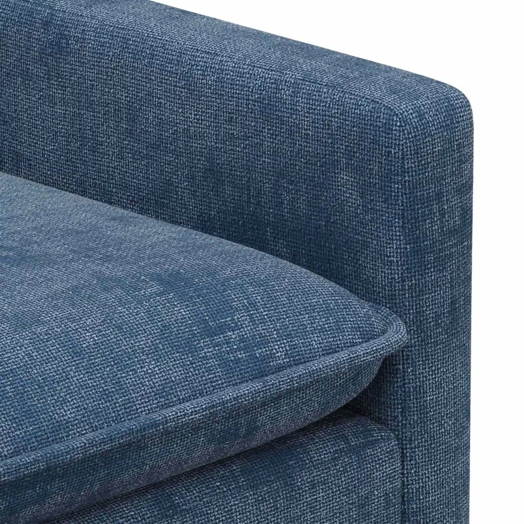 Divano Blu 156 x 81 x 87,5 cm Poliestere 42028865