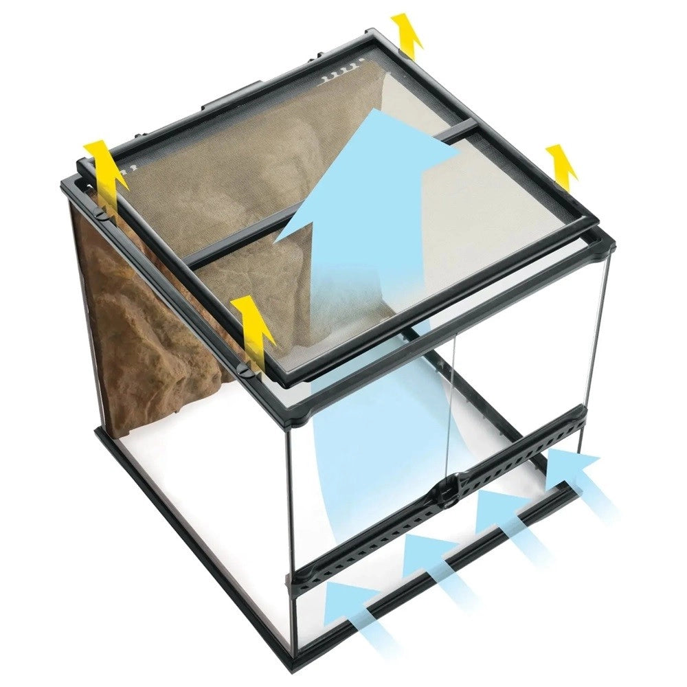 ExoTerra Glass Natural Terrarium Mini Wide – cm30x30x30h
