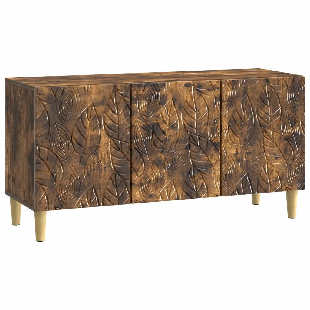 Mobile TV-Credenza per TV 99 x 34,5 x 50 cm Rovere Fumo Legno ingegnerizzato
