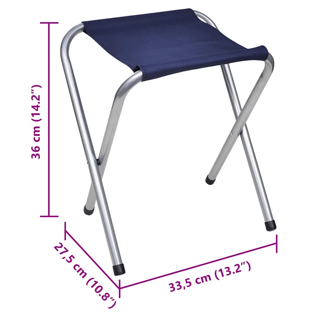 Set Tavolo da Campeggio Pieghevole 6 Sedie Regolabili 180x60 cm CFW2069129