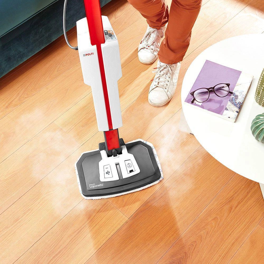 Polti SV650_Style Steam mop 0,5 L 1500 W Nero, Rosso, Bianco
