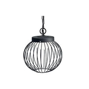CAGE SOSPENSIONE NERO 18W LED 4000K