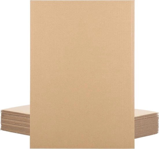 Pacchetti di cartone A3 golf - 24 pezzi - 30 x 42cm - 3mm spessore - Carta da imballaggio per spedizioni, arte, artigianato.