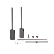 Kit di cassetto porta-scarpe estraibile per armadi Quartz, regolabile, modulo 600mm, Acciaio, alluminio e plastica, Ti..