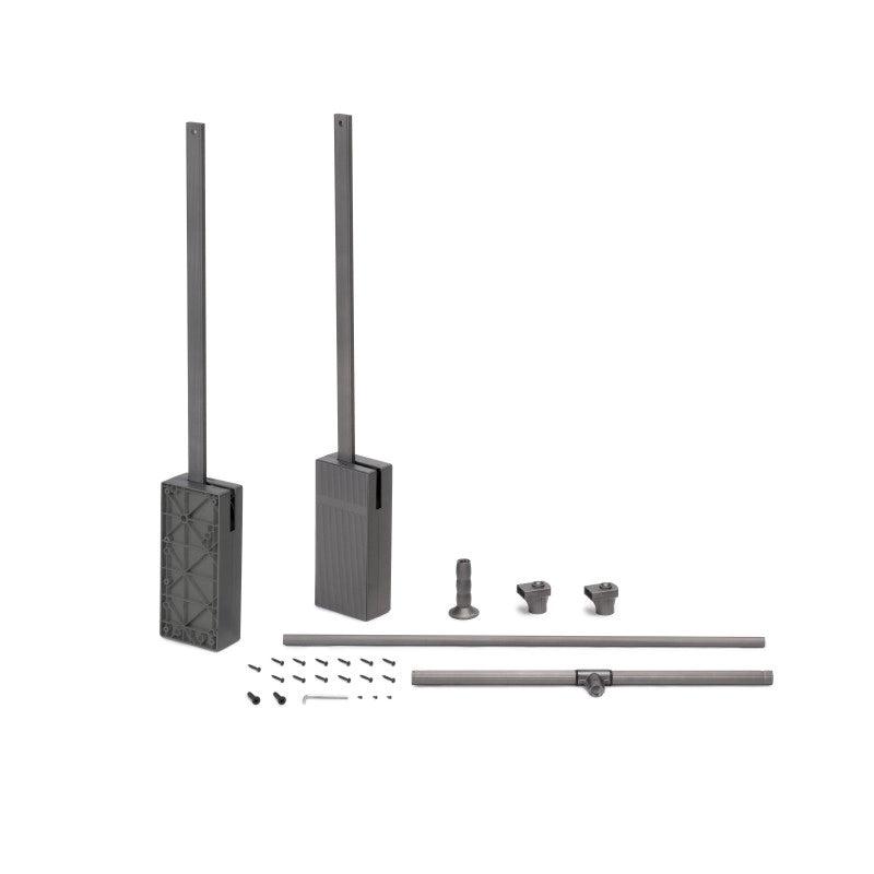 Kit di cassetto porta-scarpe estraibile per armadi Quartz, regolabile, modulo 600mm, Acciaio, alluminio e plastica, Ti..