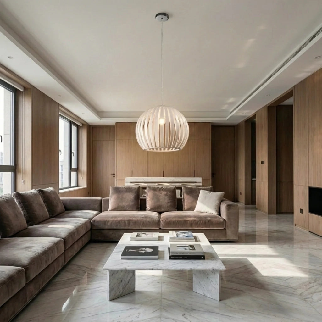 Sospensione Contemporanea Slice Metallo Cromo Acrilico Bianco 1 Luce E27 D40