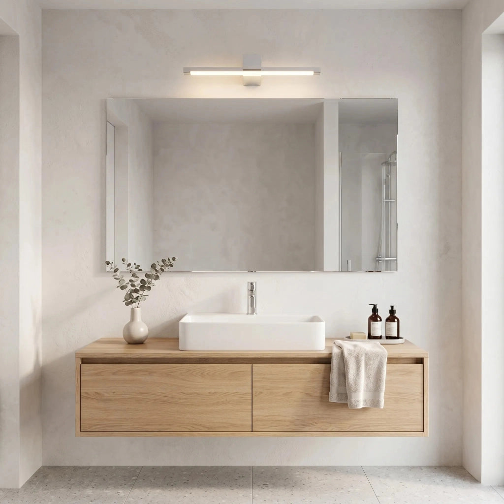 Applique Da Bagno Led Swe041-1w 60cm Chrome