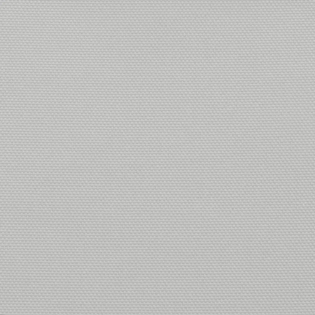 Vela Parasole | Telo Ombra | Vela da ombra Grigio Chiaro 5x4 m 100% Poliestere Oxford