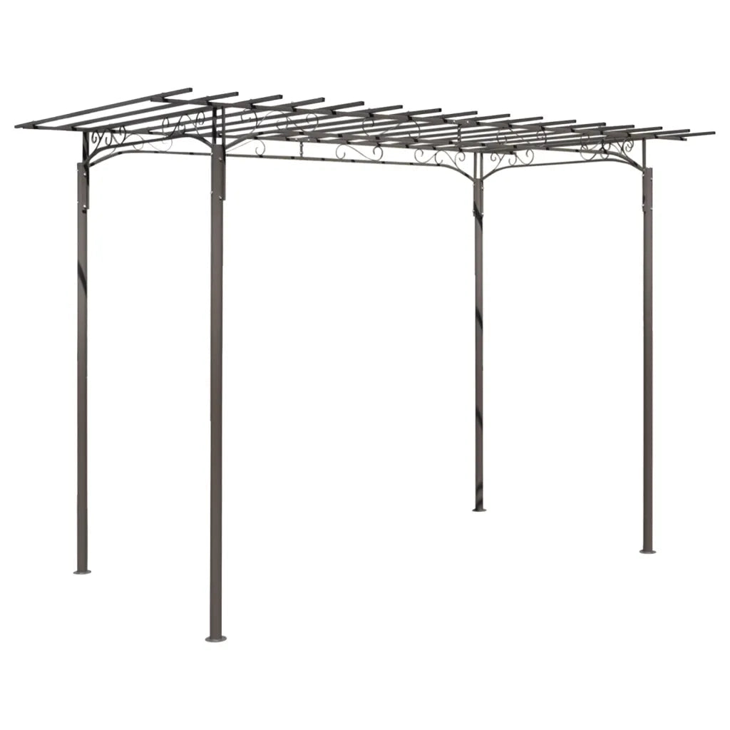 Arco pergola da giardino per rose in acciaio decorazione giardino 40791