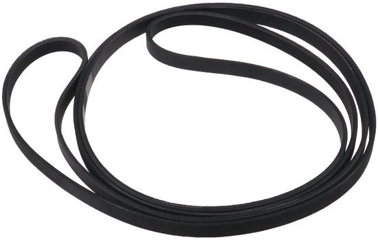 Cavo di trasmissione per asciugatrice - Lunghezza 1991 mm - Materiale gomma - Compatibile con Indesit/Hotpoint - 6 nervature - Forma a gomiti - Facile da installare