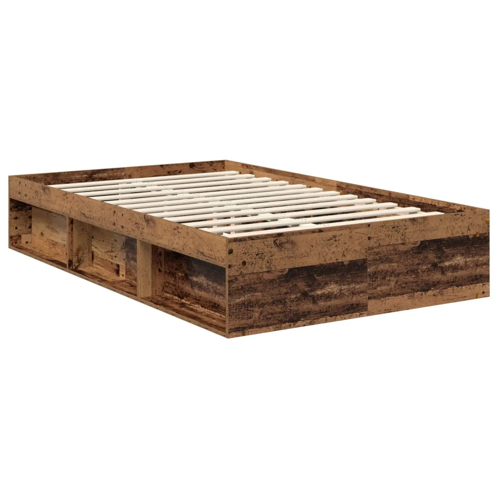 Struttura del letto Legno vecchio 120 x 190 cm Pino massello 3411774