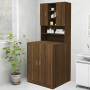 Mobile per Lavatrice Rovere Marrone 70,5x25,5x90 cm 815947
