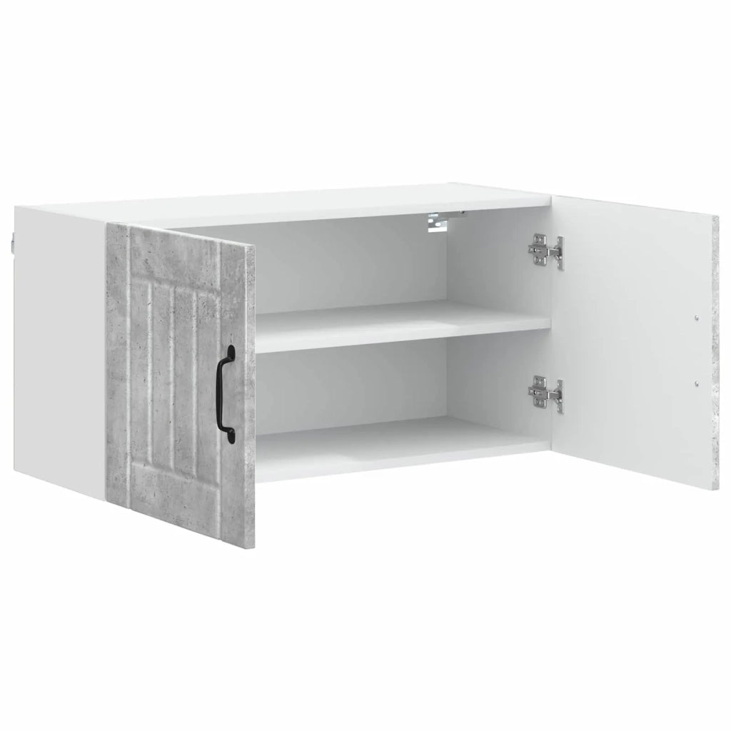Mobile da cucina-Armadio da cucina Grigio cemento 80 x 31 x 40 cm 399202