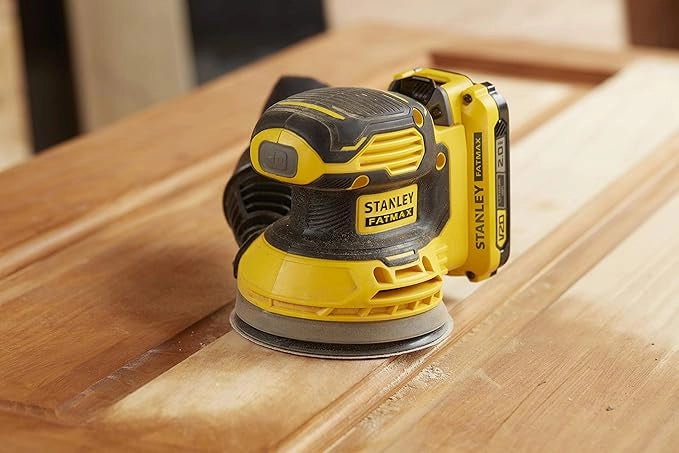 Stanley FatMax SFMCW220B – Levigatrice Rotorbitale 18 V V20,D 125 mm(solo corpo)