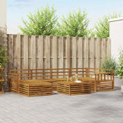 Set di divani da esterno 7 pcs Naturale 3373769