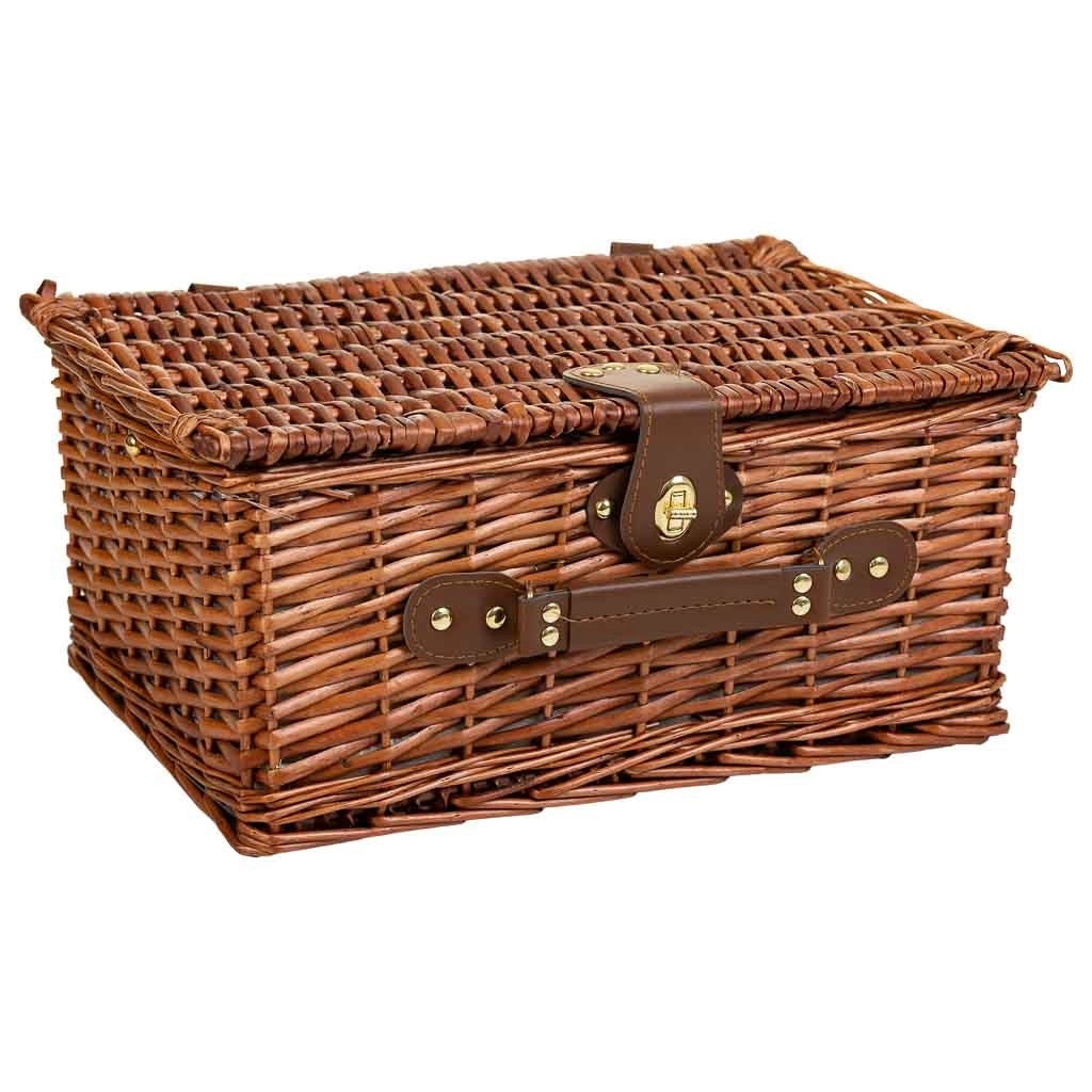 Cestino pic-nic marrone 40x28x20h