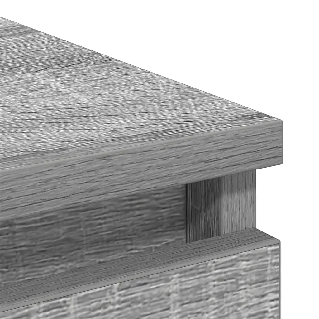 Credenza Grigio Sonoma 100x35x99 cm in Legno Multistrato 3328494