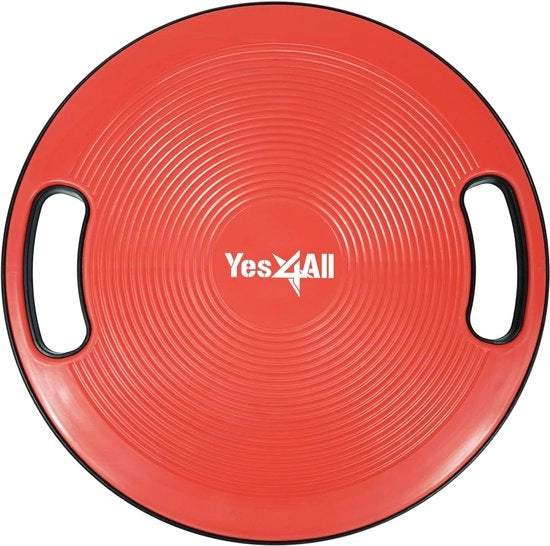 Pannello di equilibrio in plastica, 40 cm per installazione a parete, tavolo di equilibrio per allenamento di gambe e core