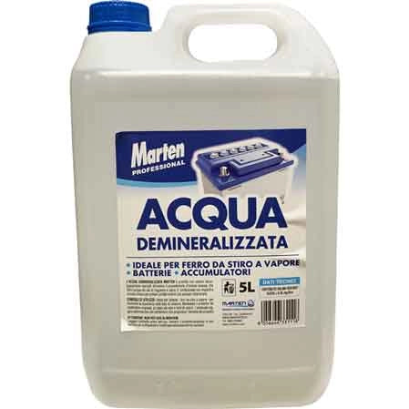ACQUA DEMINERALIZZATA 5 lt