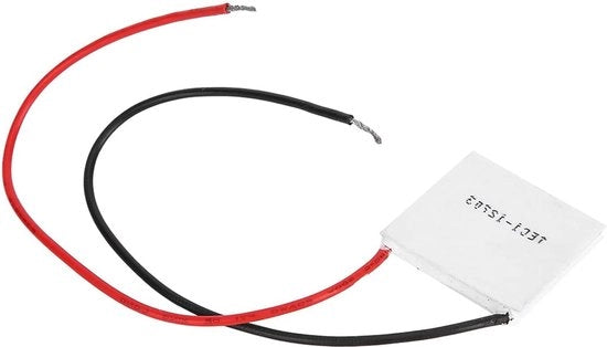 Raffreddatore termo-elettrico 12V 3A - TEC1-12703 corpo di Peltier - Raffreddamento per moduli di piastra Peltier - 40 x 40 mm - corpo raffreddatore di elemento Peltier.
