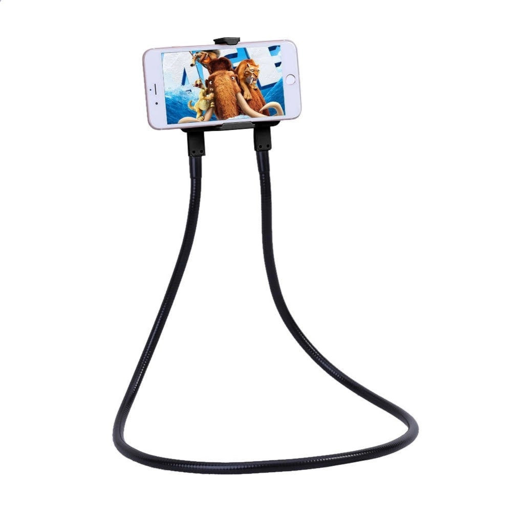 Trade Shop - Stand Supporto Flessibile Universale Per Smartphone Cellulare Lazy Holder 360° -