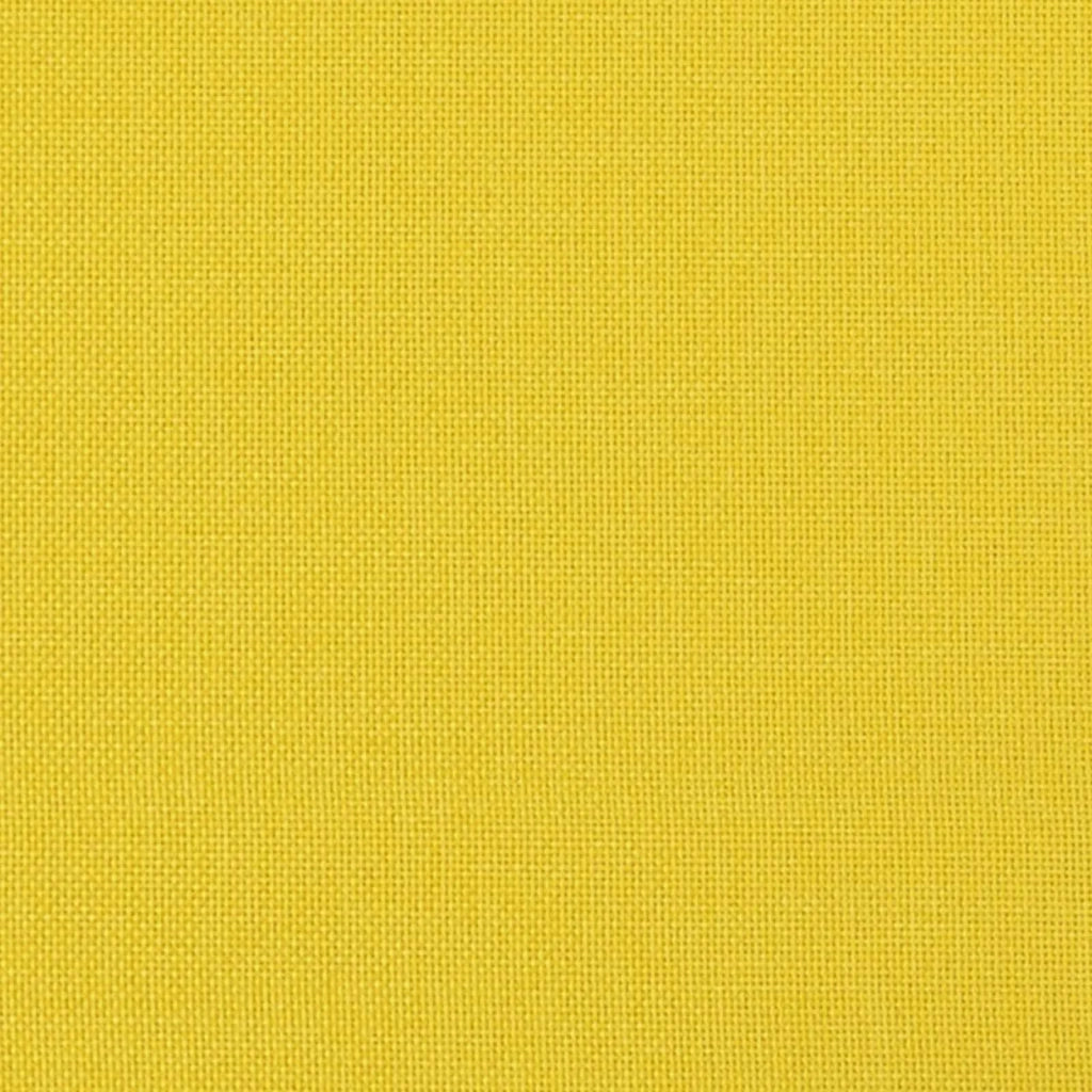 Panchina trapuntata a canale Giallo Chiaro 80 x 40 x 46 cm 42038483