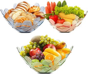Set di frutta in plastica - da 3 pezzi - stile lussuoso - plastica