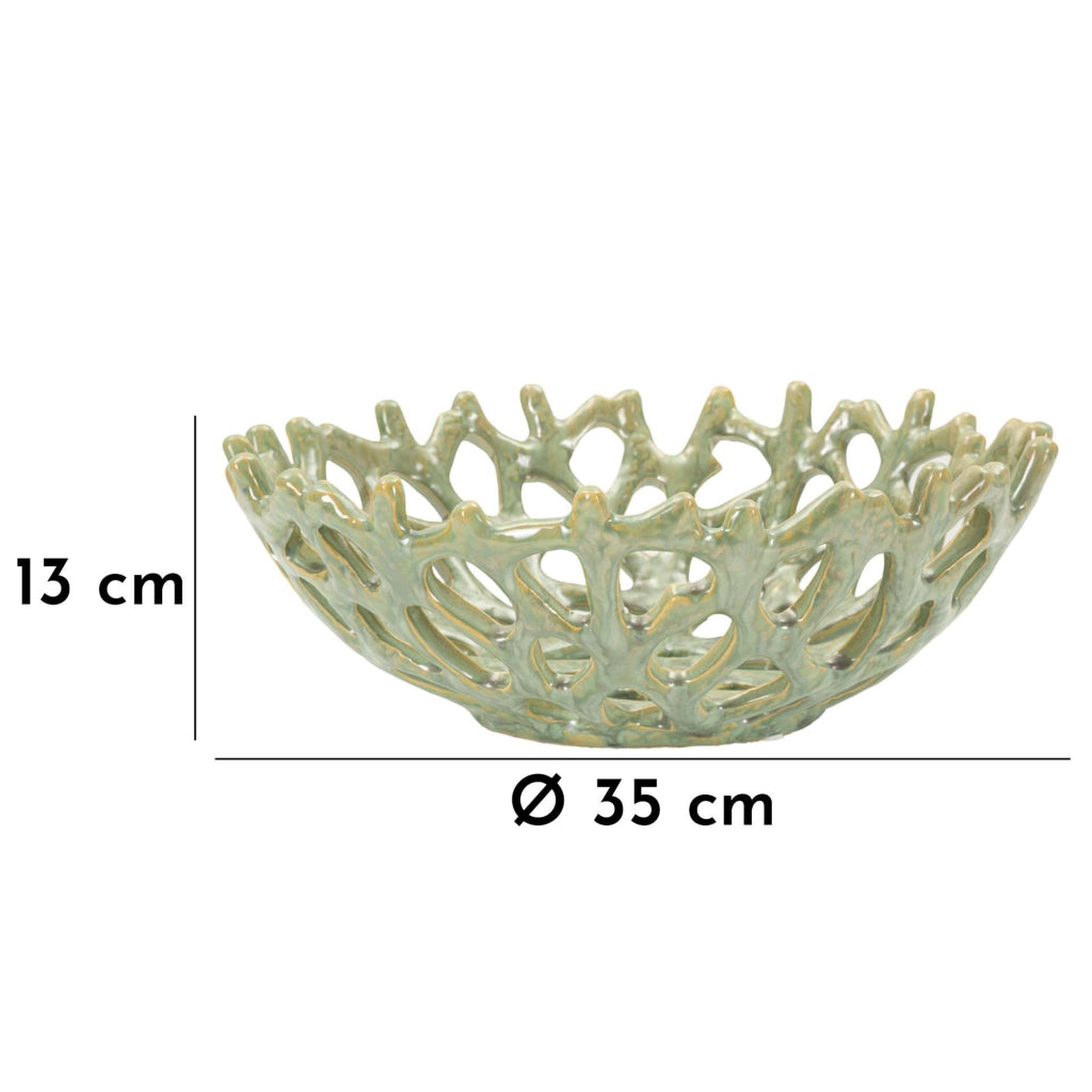 Famoto, Svuotatasche Effetto Corallo, Verde
