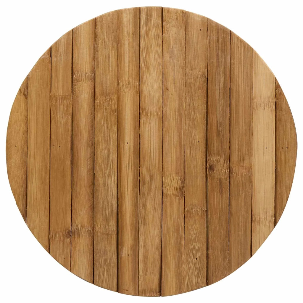 Panca da Giardino Marrone Chiaro Ø 38 x 42 cm Bambù 42028239