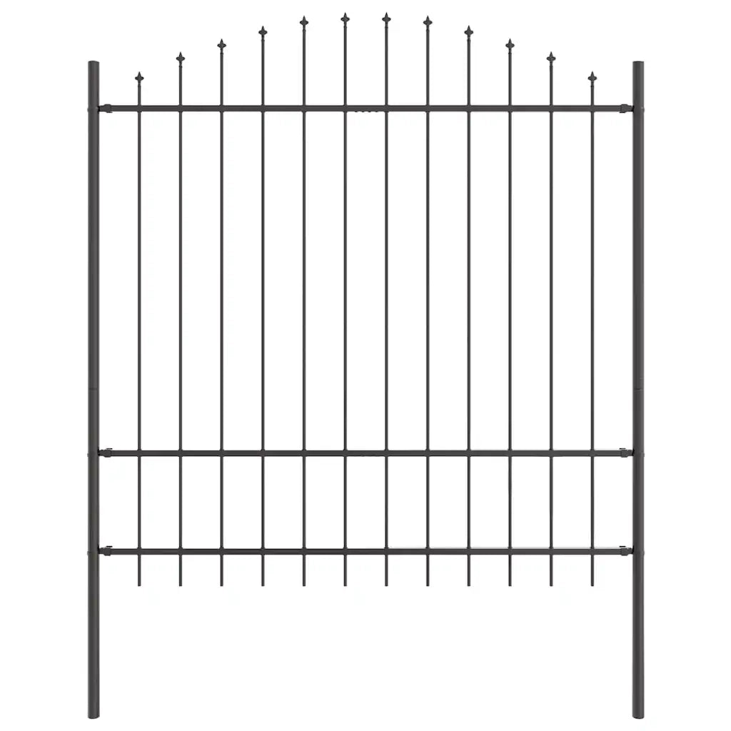 Recinzione per Giardino 7 pcs Grigio 170 x 215 cm 3360128