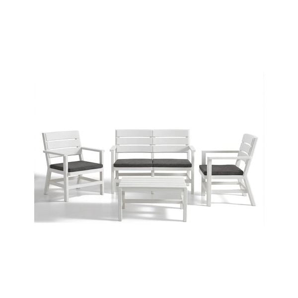 Set da esterno bica 9690 doghe bianco