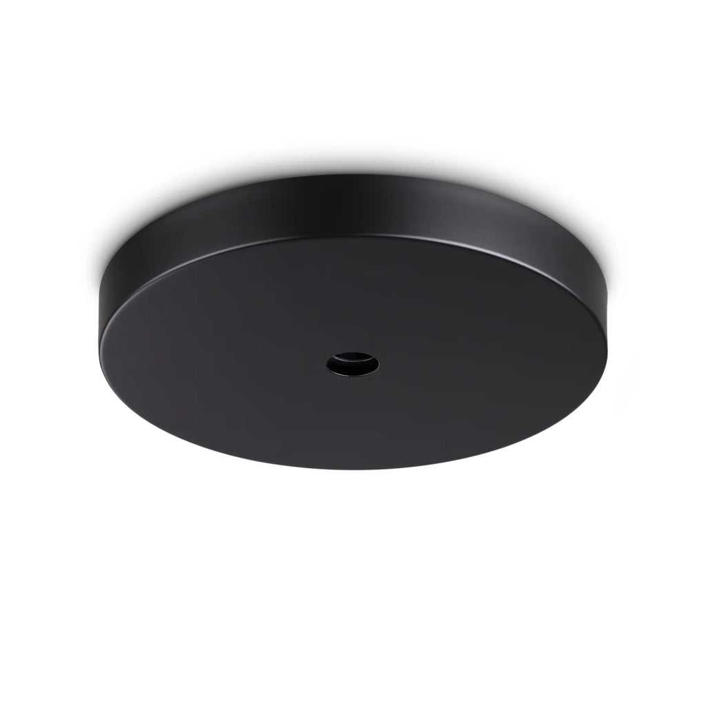 Plafoniera Collezione MAPA Finitura Nera Diametro 36cm Ideal Lux