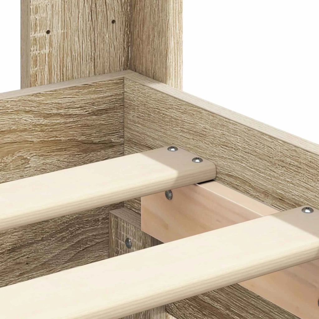 Letto da camera | Struttura del letto con stoccaggio e testata 3 pcs