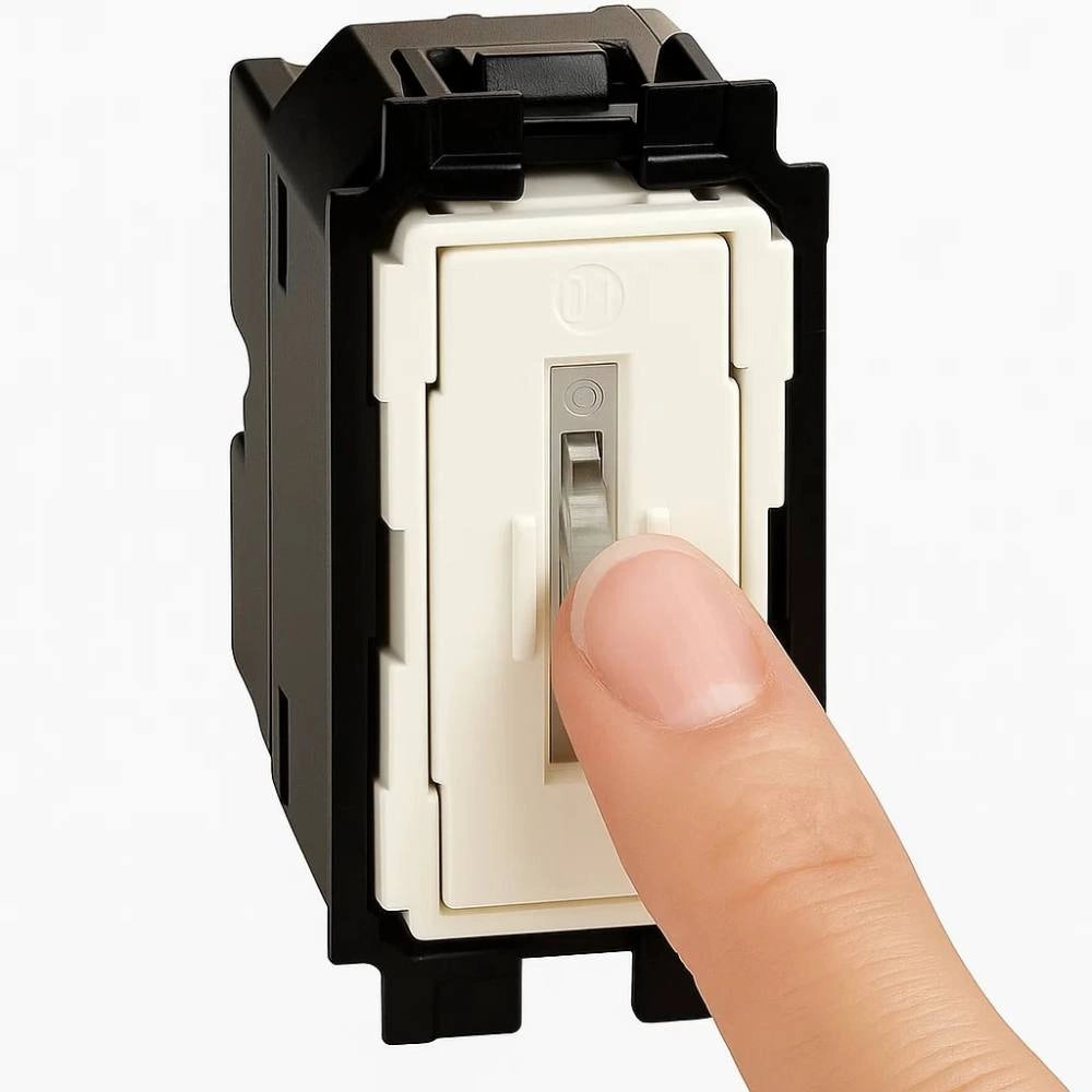 Bticino living now k4003 deviatore unipolare 10ax 250v illuminabile