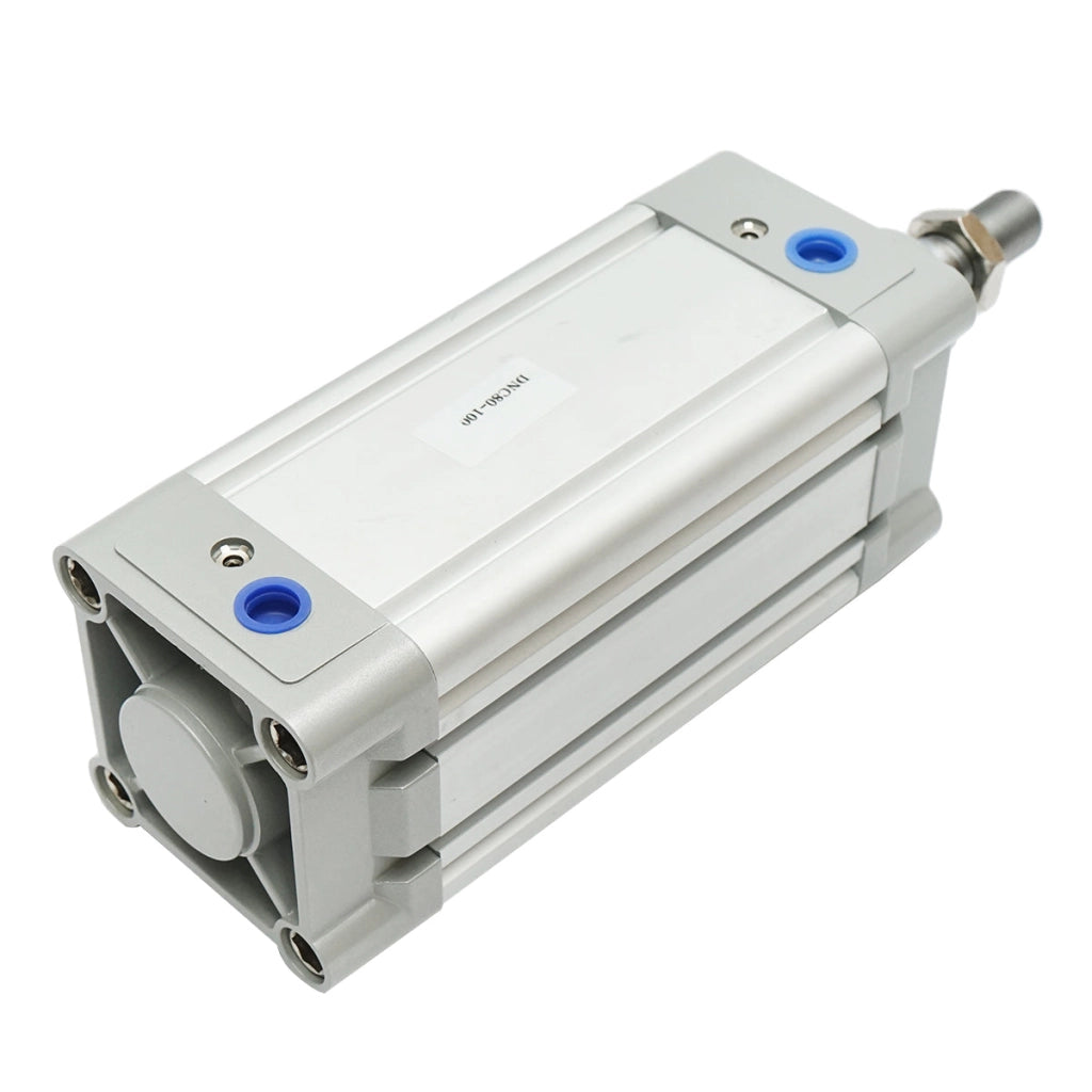 Cilindro pneumatico in alluminio fi 80mm, corsa 100mm