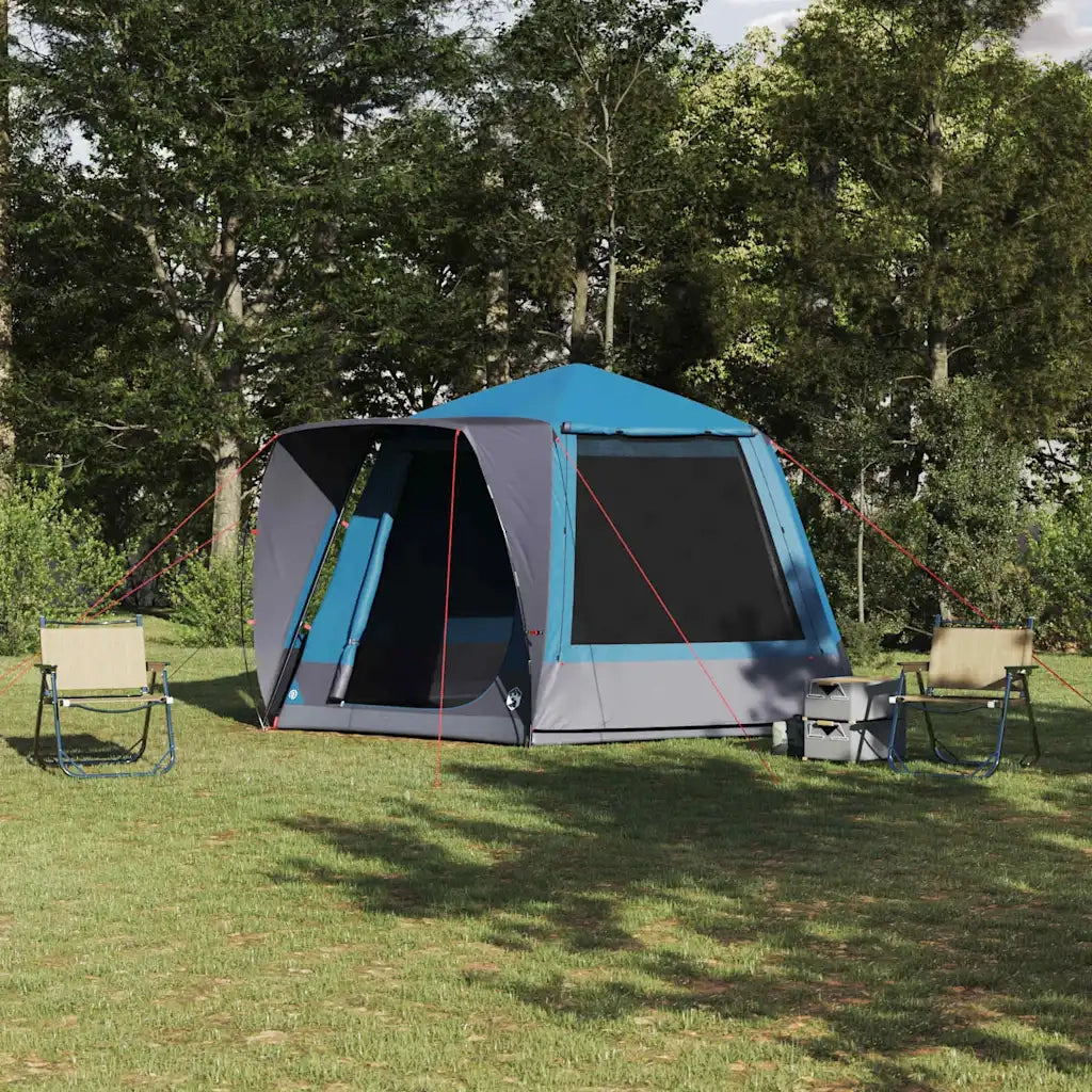 Tenda da campeggio Capanna Blu 420 x 420 x 227 cm Poliestere 42001027