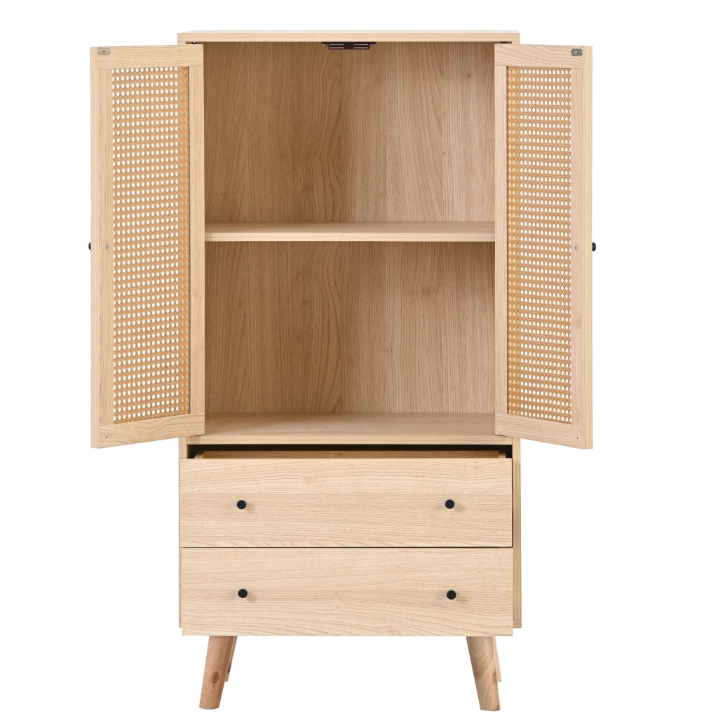 Mobile TV con Ante e Cassetti ¨C MINIMAL ¨C Legno, 60 cm