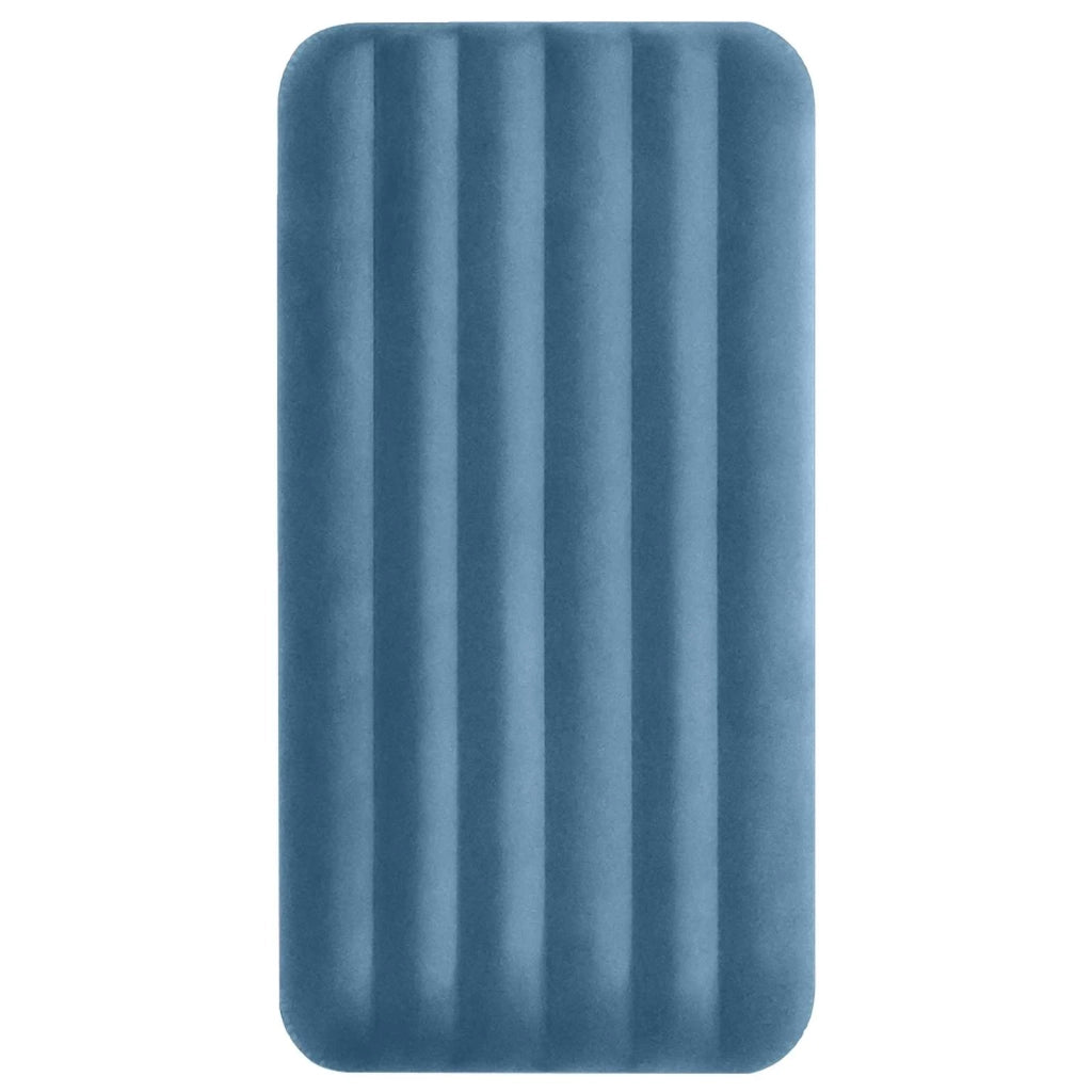 INTEX Letto d'aria con pompa  Blu Scuro e Grigio 99 x 191 x 25 cm 42035638