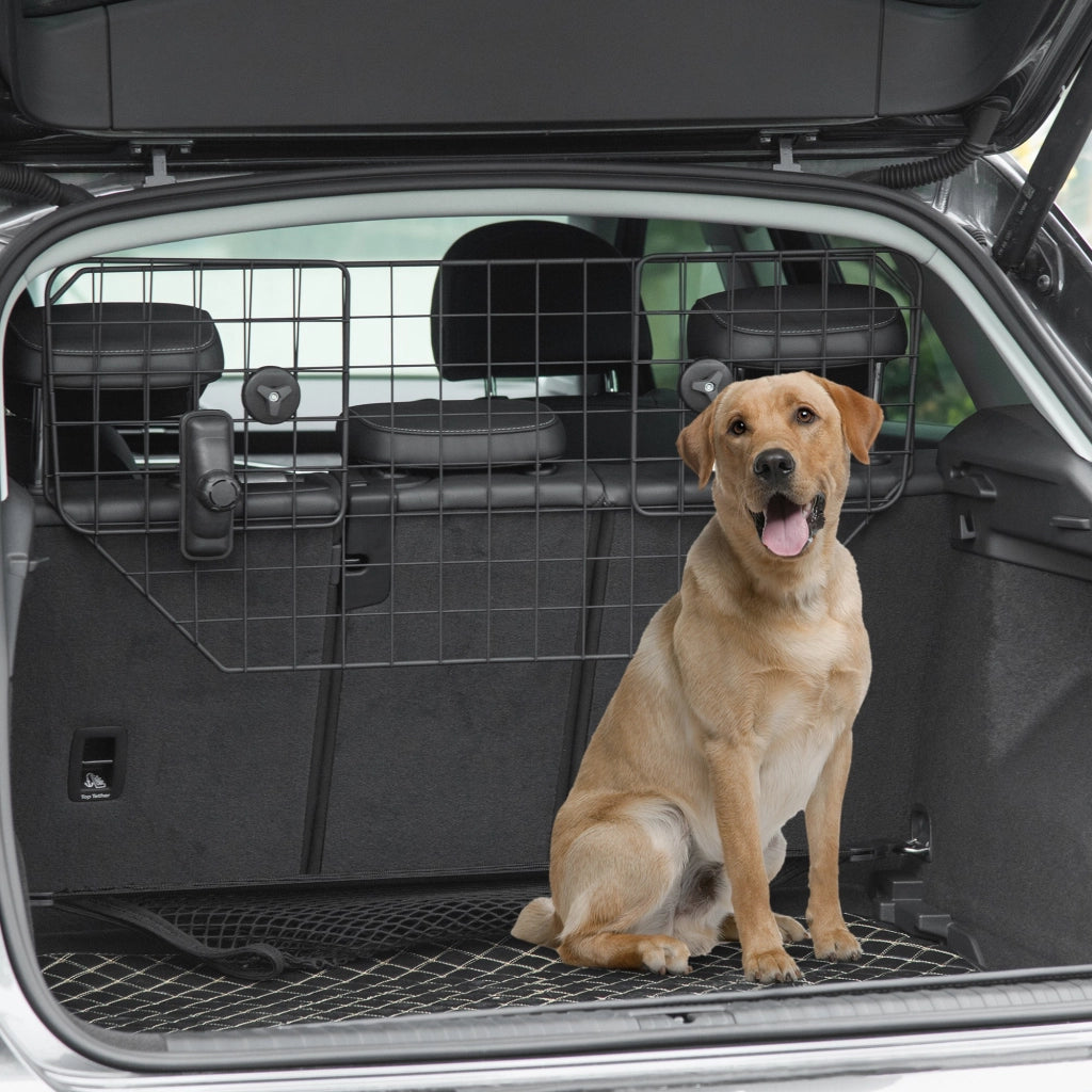 Barriera Protettiva Auto per Cani ¨C Minimal ¨C 90-120x40.5 cm Nero