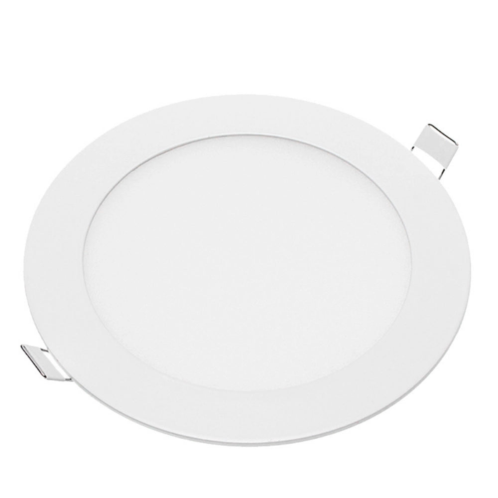 Pannello led incasso 155cm 12watt slim tondo alimentatore incluso 4500k pezzi 3