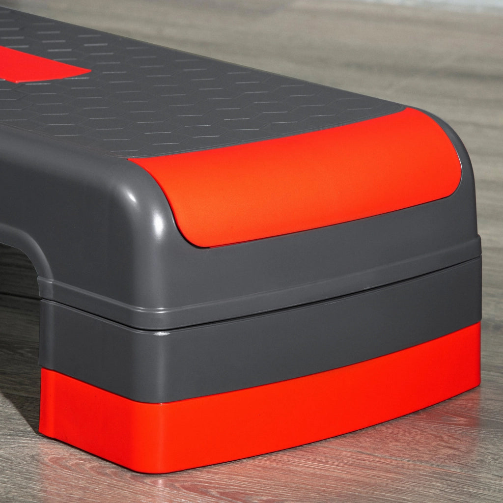 Step Aerobico Regolabile in Altezza ¨C Xylo ¨C Rosso e Nero