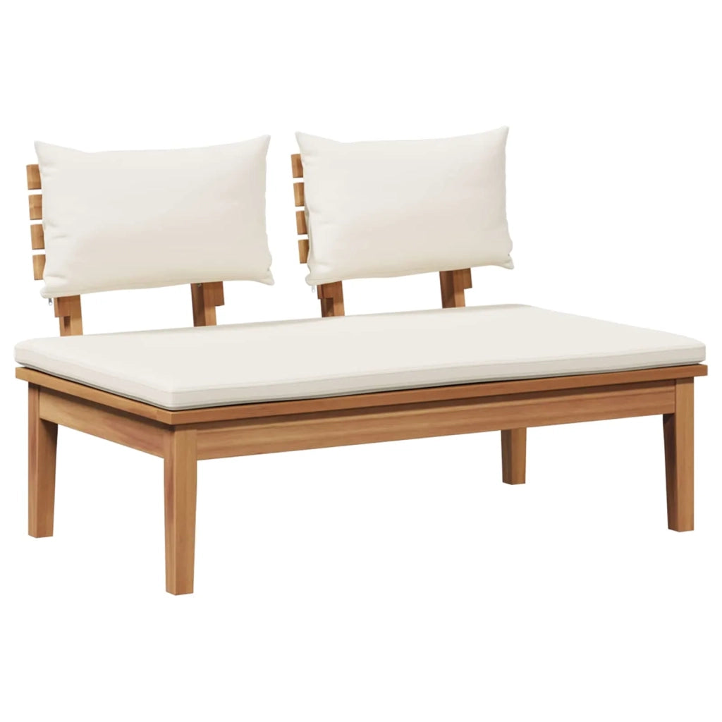 Set Divano da Giardino 5 pcs Marrone e Crema 3356872