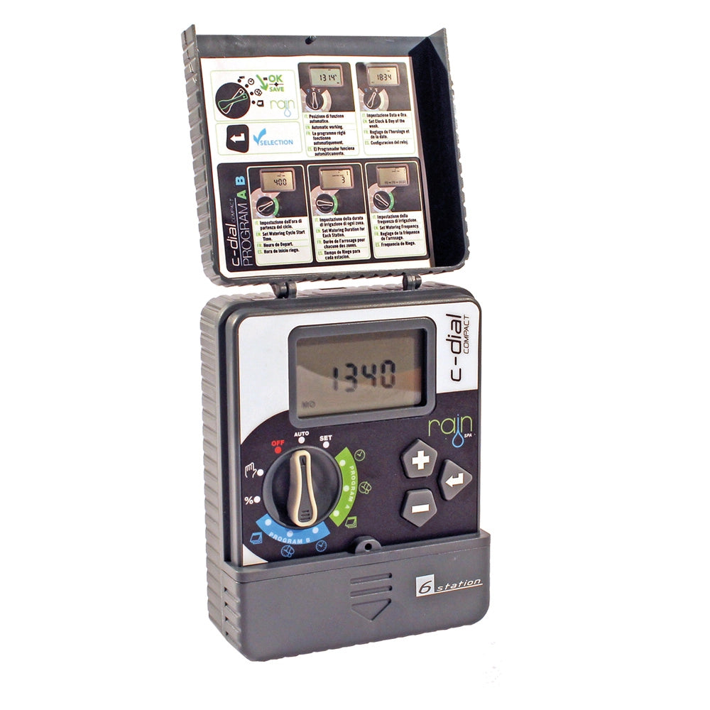 1pz centralina rain 'compact-dial' 4 stazioni - 24vac cod:ferx.6119930nlm